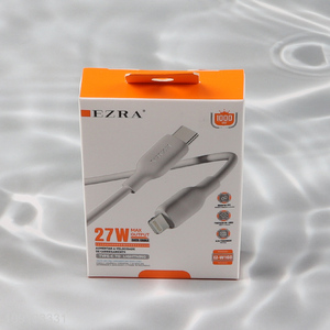 China supplier professional 27w iPhone fast charging data line for sale