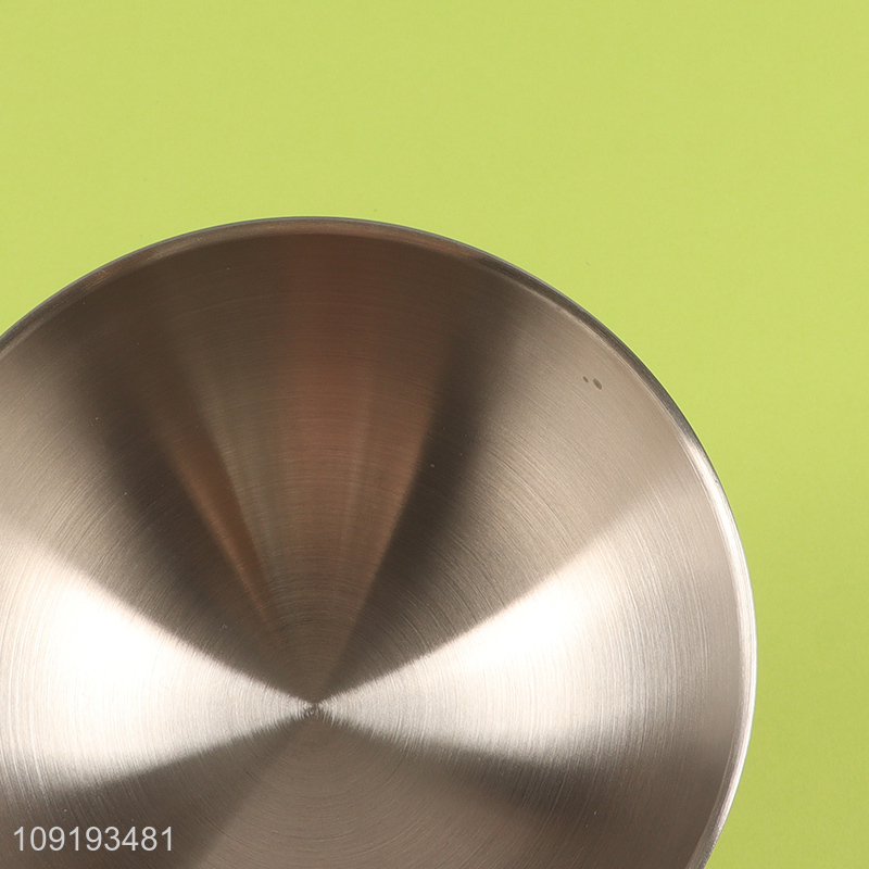 Factory supply stainless steel anti-hot tableware bowl salad bowl for sale