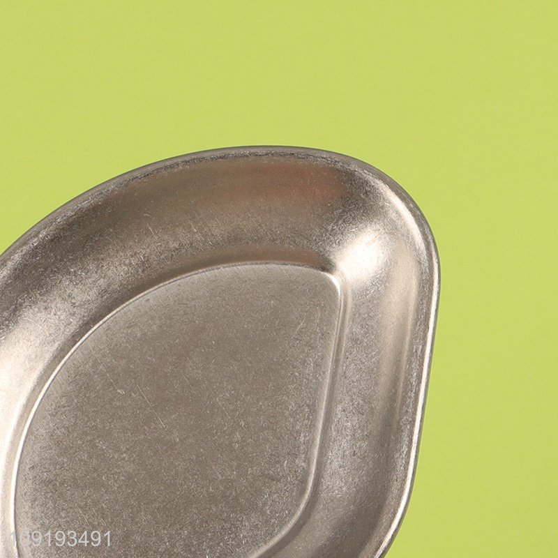 China factory stainless steel home kitchen sauce dish seasoning dish