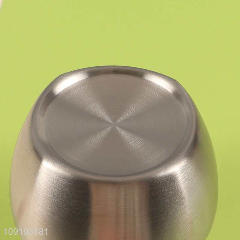 Factory supply stainless steel anti-hot tableware bowl salad bowl for sale