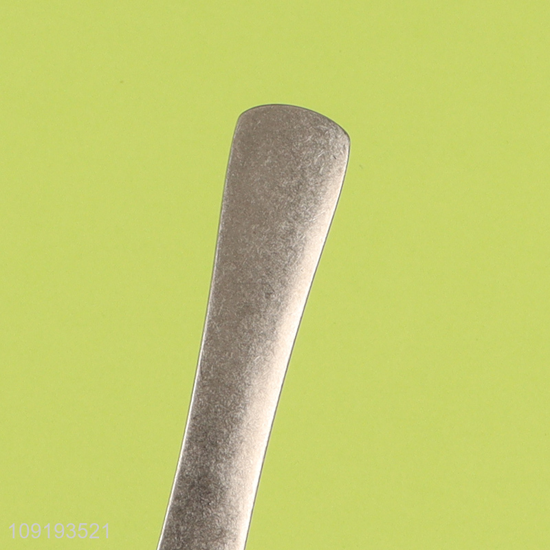 Low price stainless steel home restaurant tableware soup ladle for sale