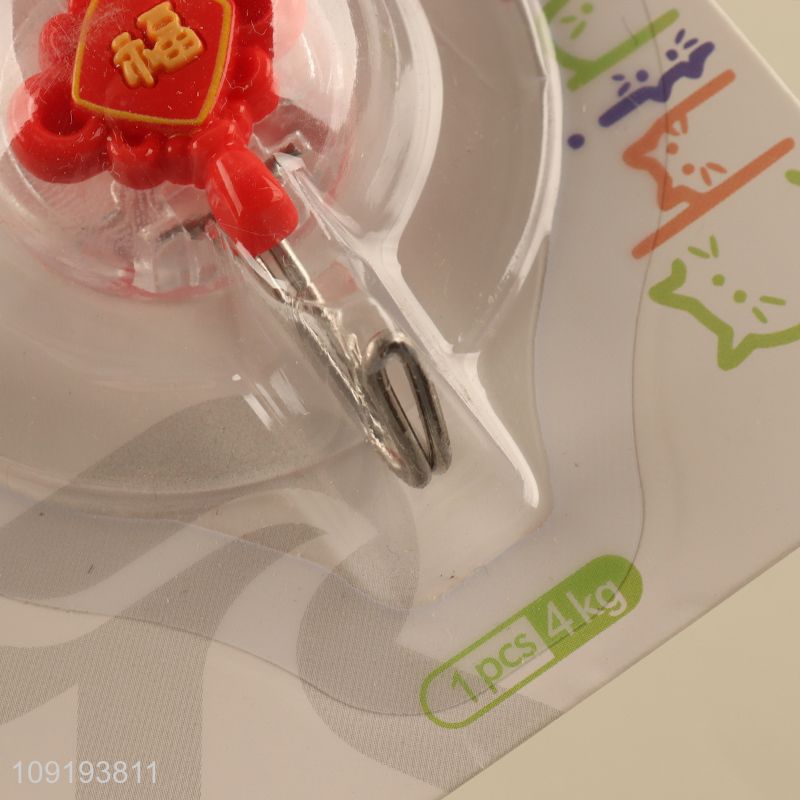 Factory Supply 2PCS Resin Adhesive Hooks Heavy Duty Wall Adhesive Hooks