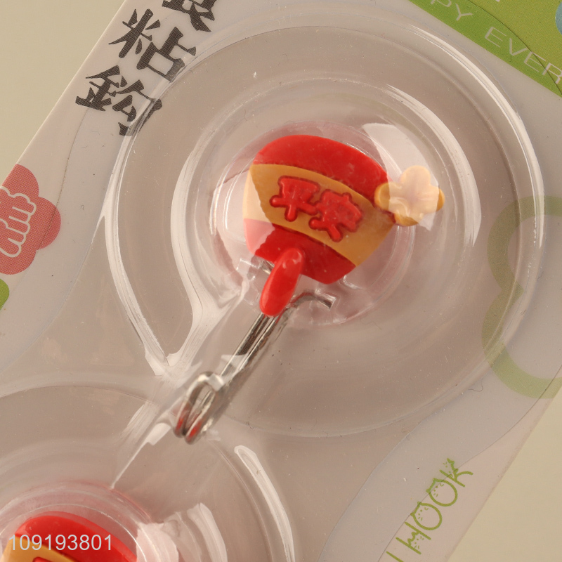 China Imports 2PCS Resin Utility Hooks Adhesive Hooks for Hanging Towel