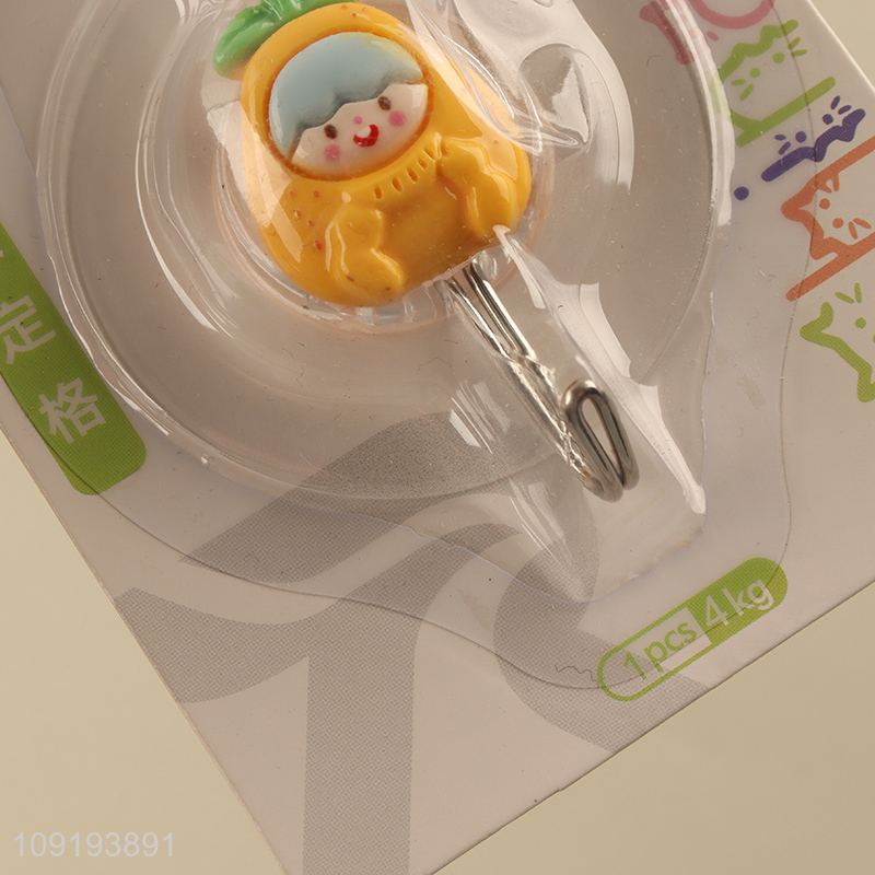 Factory Price 2PCS Cute Hooks Self Adhesive Hooks Stick On Wall Hooks