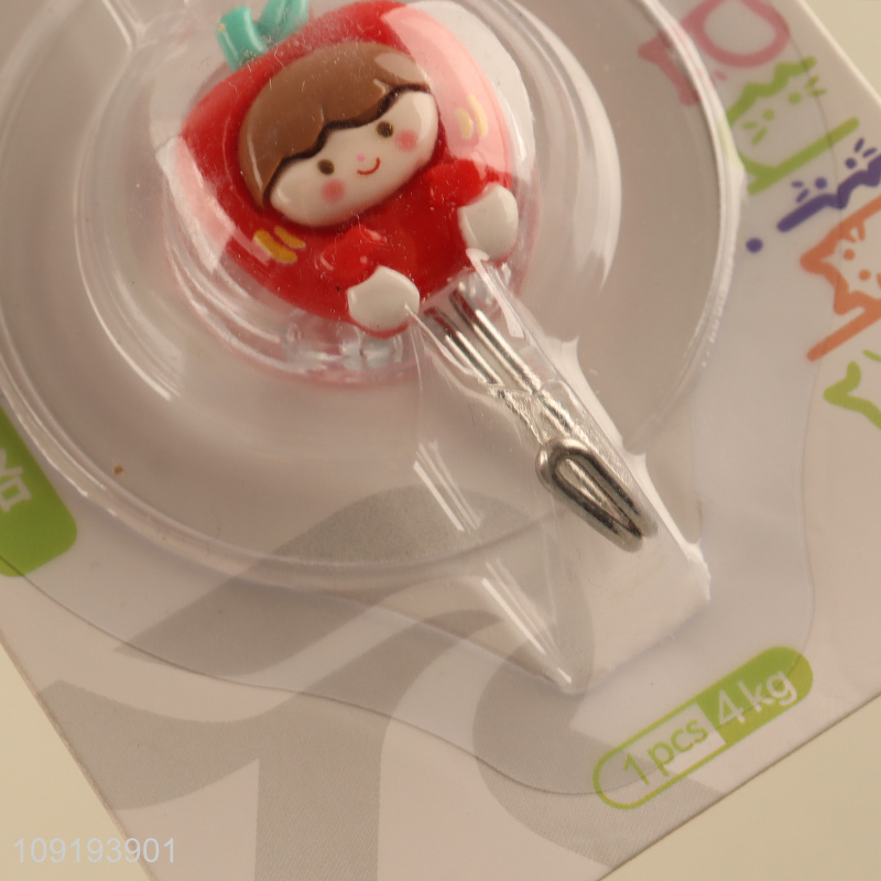 China Imports 2PCS Cute Wall Hooks Adhesive Hooks Sticky Wall Hooks