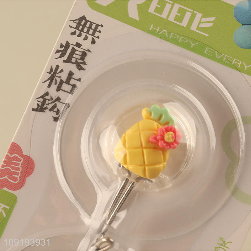 Online Wholesale 2PCS Cute Utility Hooks Adhesive Hooks for Hanging Towel