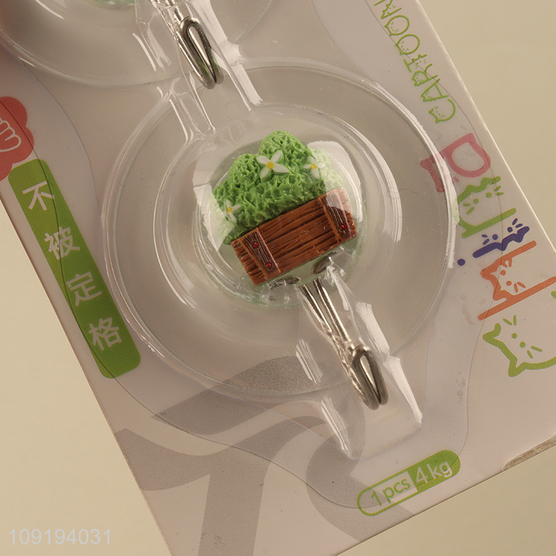 Online Wholesale 2PCS Cute Wall Hooks Adhesive Hooks Sticky Wall Hooks