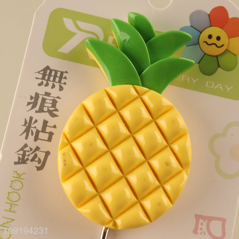 High Qualuty 1PC Pineapple Adhesive Wall Hooks Heavy Duty Utility Hooks