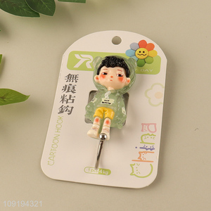 Popular Product 1PC Cute Utility Hooks Adhesive Hooks for Hanging Towel