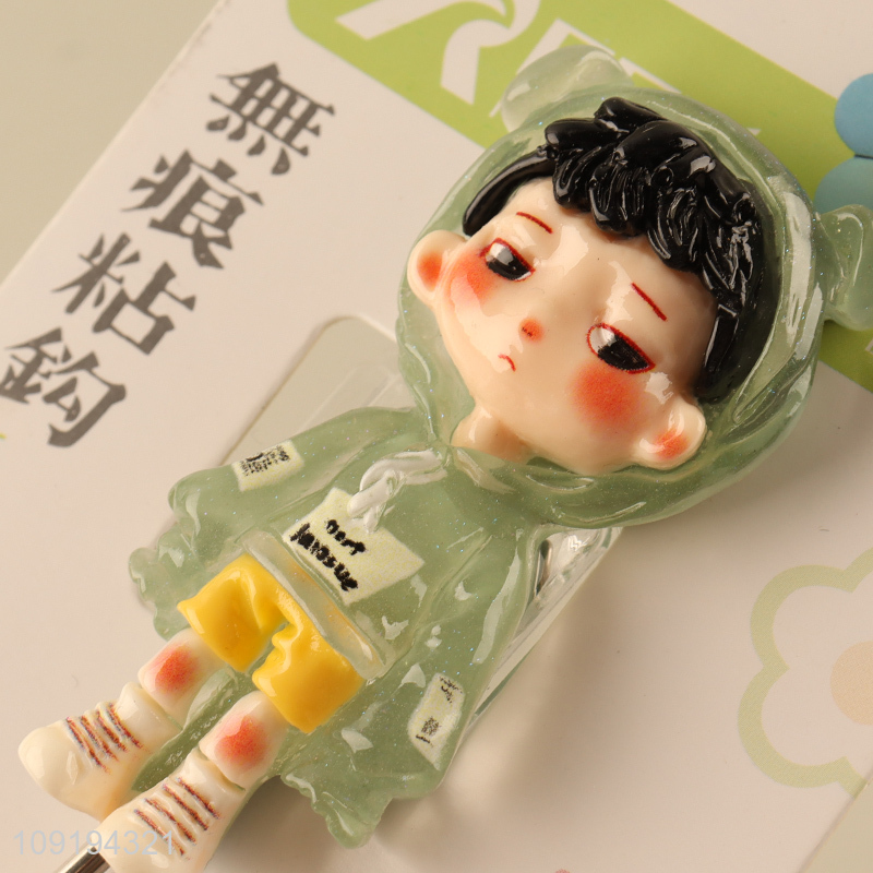 Popular Product 1PC Cute Utility Hooks Adhesive Hooks for Hanging Towel