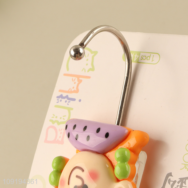 Hot Selling 1PC Cute Adhesive Wall Hooks Heavy Duty Utility Hooks