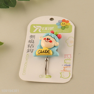 High Quality 1PC Cute Hooks Adhesive Hooks Towel Hooks Coat Hooks