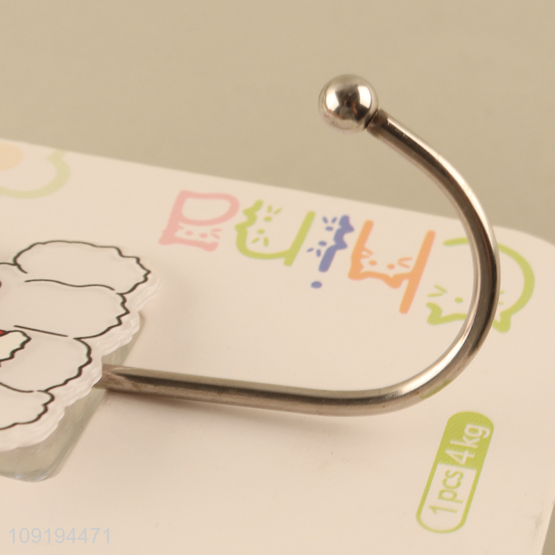 New Product 1PC Cute Dog Wall Hooks Strong Adhesive Towel Coat Hooks