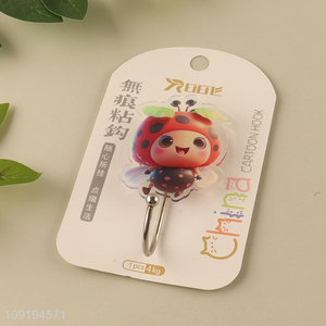 New Product 1PC Cute Utility Hooks Adhesive Towel Hooks for Hanging