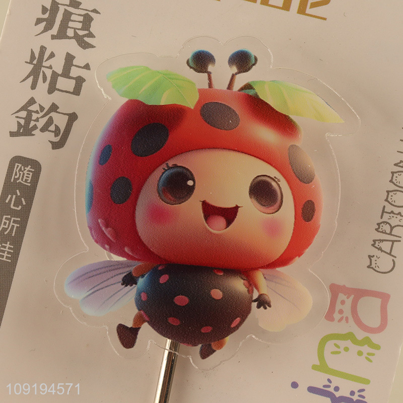 New Product 1PC Cute Utility Hooks Adhesive Towel Hooks for Hanging