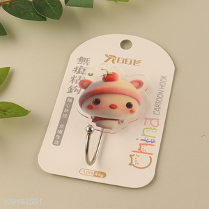 Factory Price 1PC Cute Adhesive Hooks Heavy Duty Wall Adhesive Hooks
