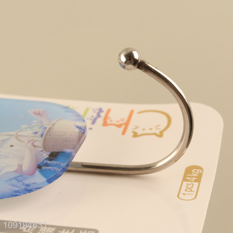 Online Wholesale 1PC Cute Adhesive Wall Hooks Utility Hooks for Bathroom