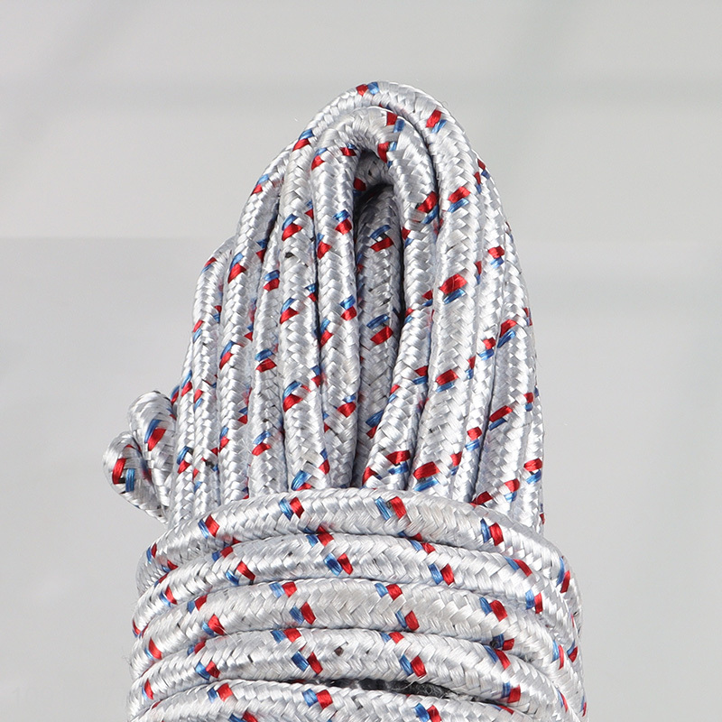 China products polyester windproof clothesline clothes hanger rope for household