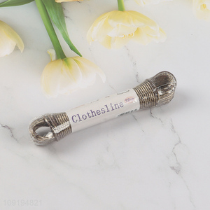 Low price 10m pvc anti-slip clothesline clothes hanger rope for household