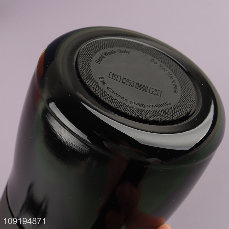 Wholesale Stainless Steel Insulated Coffee Mug with Handle & Temperature Display