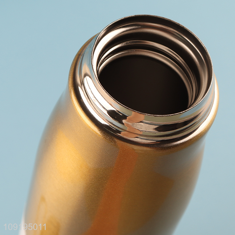 China Imports Stainless Steel Insualted Sports Water Bottle with Rope Handle