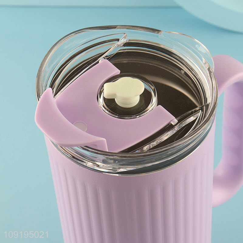 New Product Insulated Tumbler Leakproof Stainless Steel Travel Mug with Handle