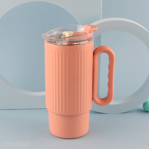New Product Insulated Tumbler Leakproof Stainless Steel Travel Mug with Handle
