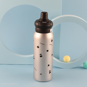 New Product Stainless Steel Insulated Water Bottle with Spill Proof Lid