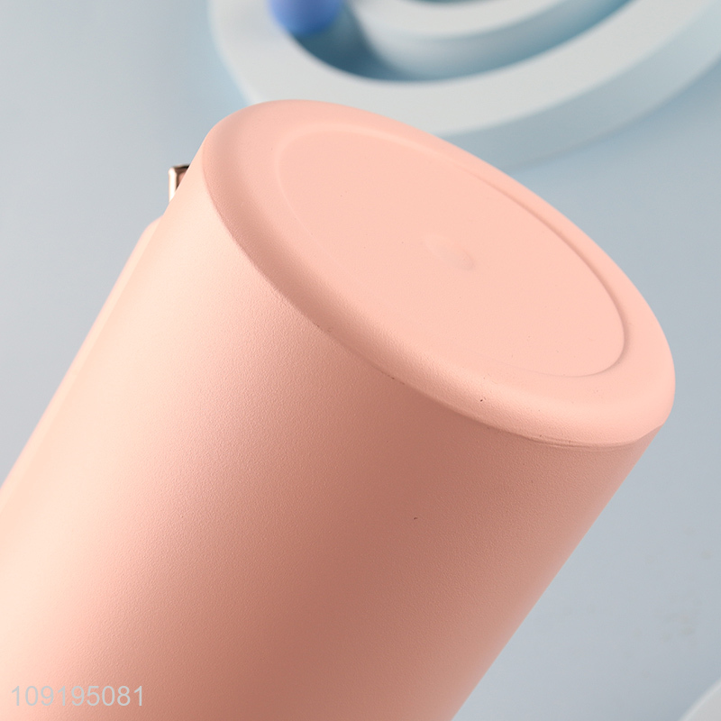 High Quality Portable Creative Insulated Water Bottle with Straw Filter Spoon