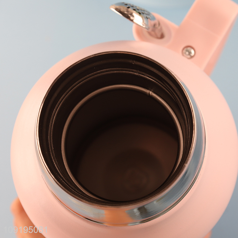 High Quality Portable Creative Insulated Water Bottle with Straw Filter Spoon