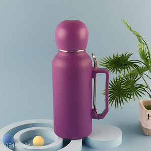 High Quality Portable Creative Insulated Water Bottle with Straw Filter Spoon