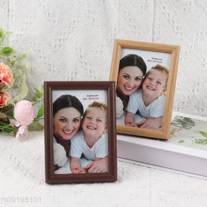 Top selling rectangle desktop standing photo frame picture frame