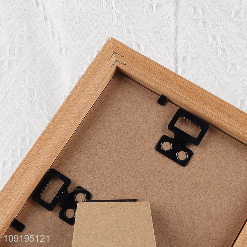 Good selling solid wood rectangle photo frame picture frame wholesale