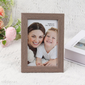China supplier desktop decor rectangle photo frame picture frame for sale