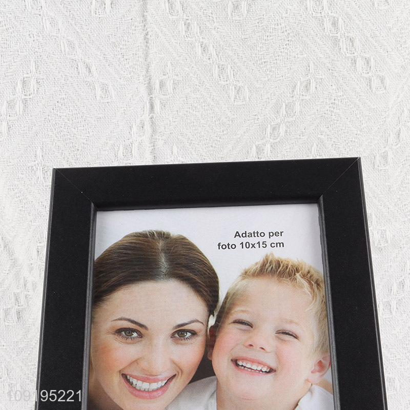 Best sale black frame rectangle photo frame picture frame for home decor