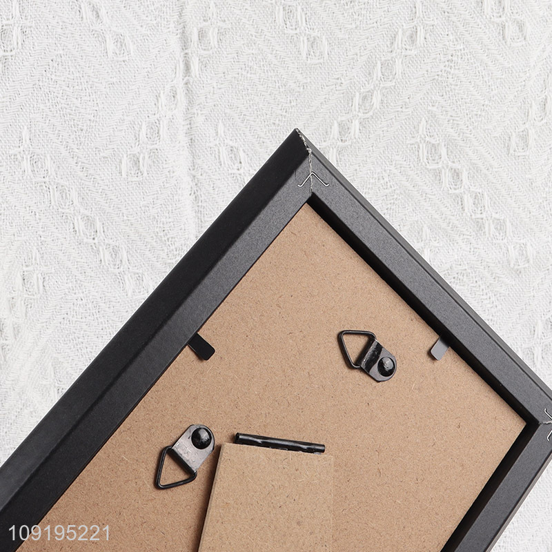 Best sale black frame rectangle photo frame picture frame for home decor
