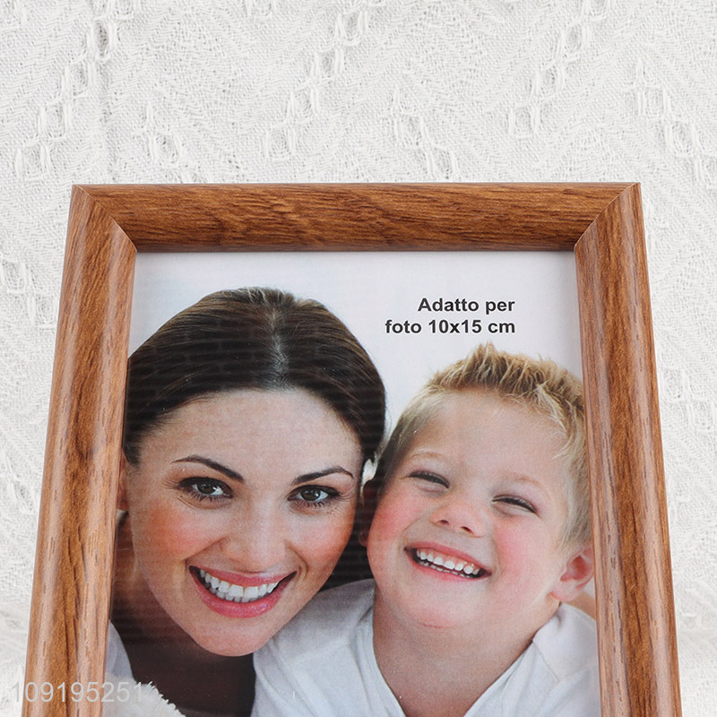 Factory direct sale wooden rectangle photo frame picture frame wholesale