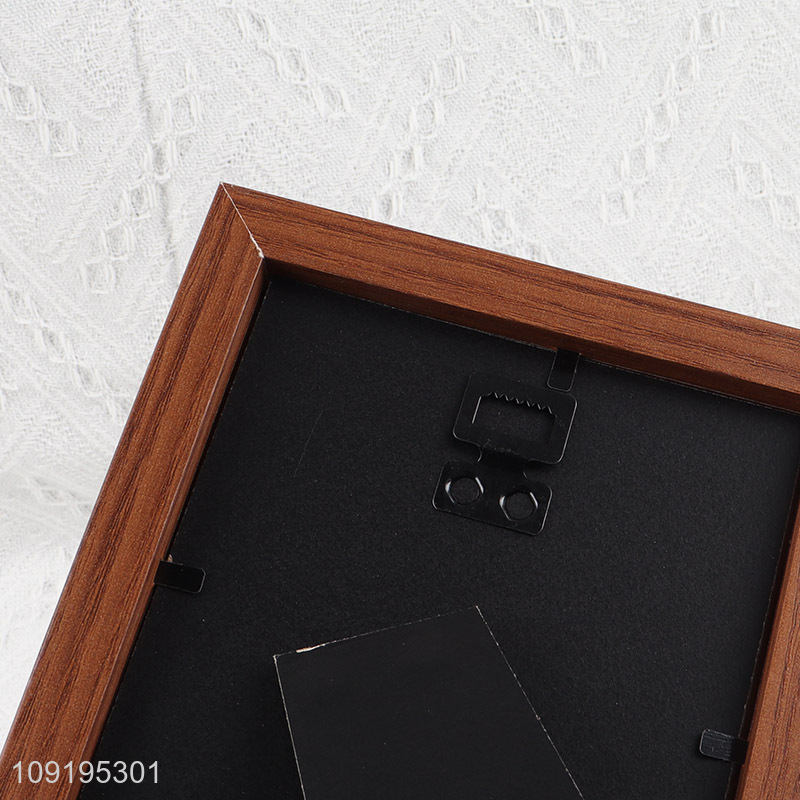 Top quality rectangle tabletop standing photo frame picture frame for sale