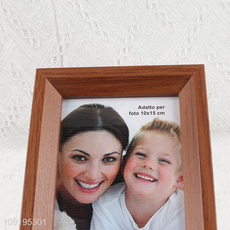 Top quality rectangle tabletop standing photo frame picture frame for sale