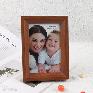 Top quality rectangle tabletop standing photo frame picture frame for sale
