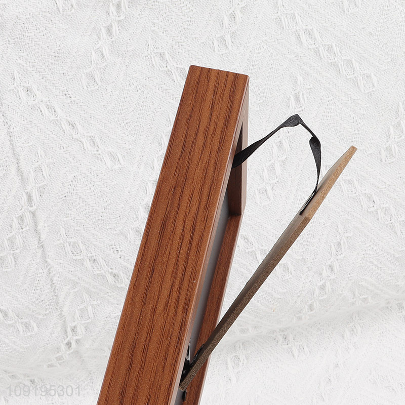 Top quality rectangle tabletop standing photo frame picture frame for sale