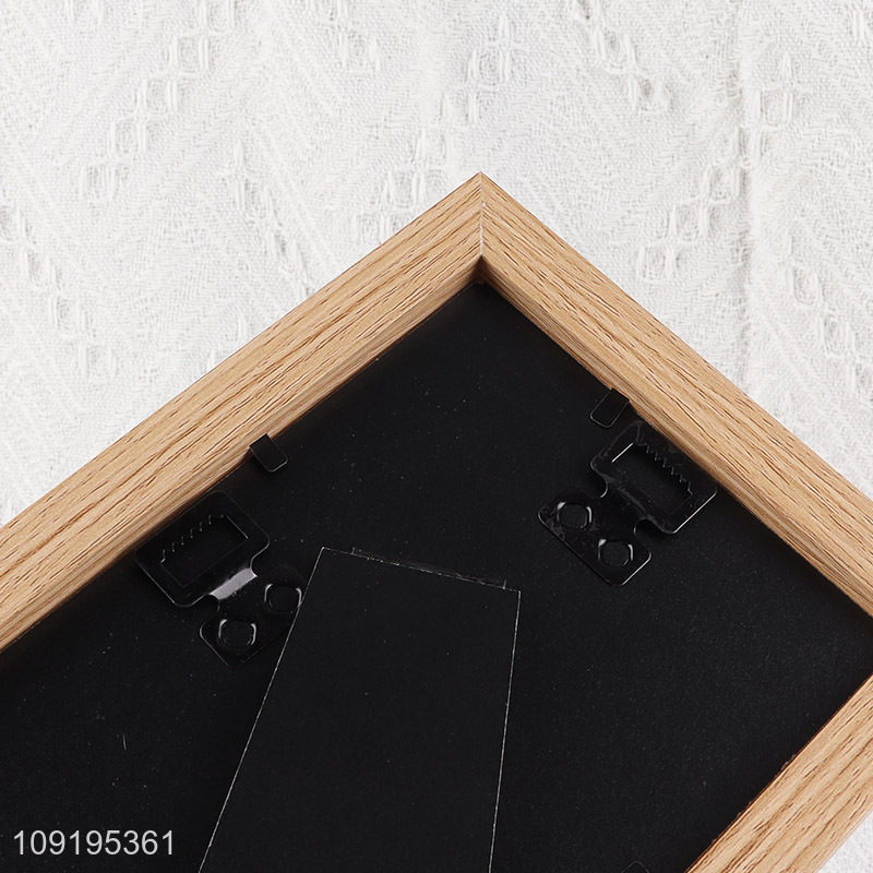 China wholesale desktop decor standing photo frame picture frame