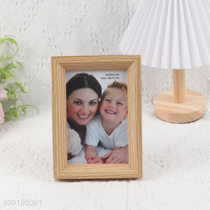 China wholesale desktop decor standing photo frame picture frame