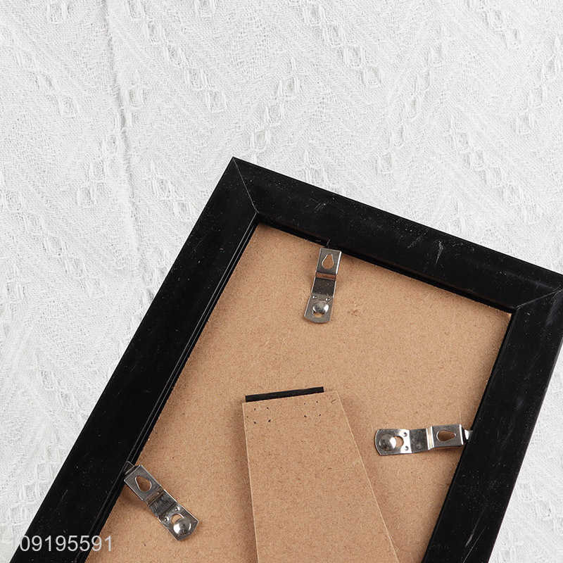 Yiwu market desktop standing 4*6inch photo frame picture frame for family