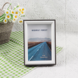China supplier rectangle 4*6inch photo frame picture frame for sale