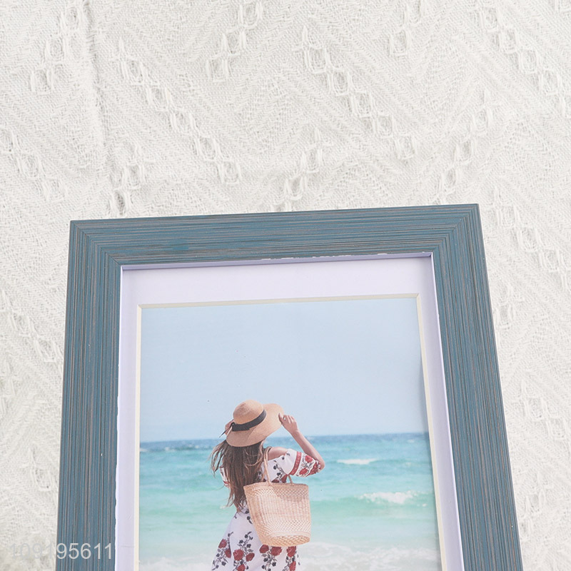 High quality plastic 4*6inch photo frame picture frame for home decor