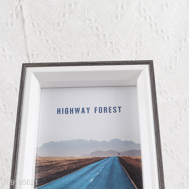 China supplier rectangle 4*6inch photo frame picture frame for sale