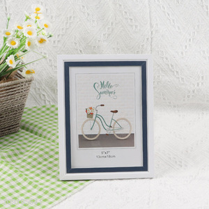 Latest products rectangle family 5*7inch photo frame picture frame