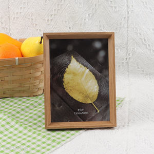 Good sale desktop decor 5*7inch photo frame picture frame wholesale
