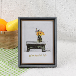 China products desktop decor 6*8inch photo frame picture frame